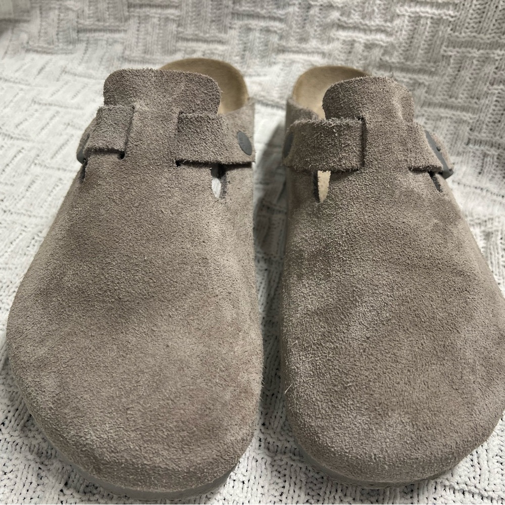 Birkenstock Boston slip-ons soft footbed 40 - Taupe/grey - Picture 2 of 7